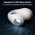 TRAHOOWireless Earbuds Bone Conduction Headphones Open Ear Earbuds