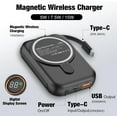 TRAHOOWireless Portable Charger, 10000mAh Power Bank PD 20W