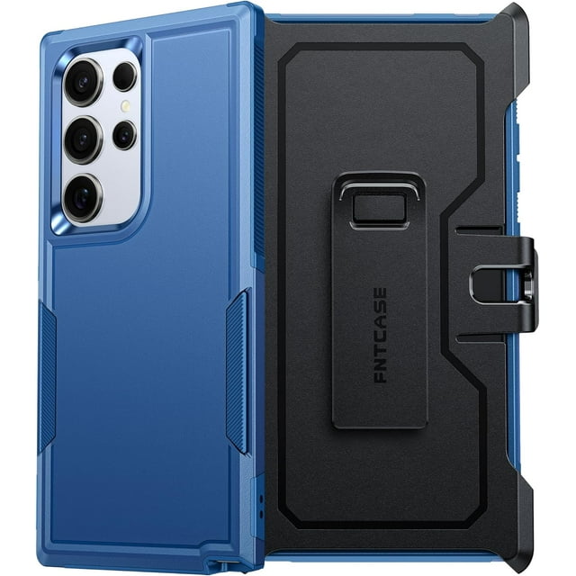 TRAHOOfor Samsung Galaxy S24Ultra Case Dual Layer Military Grade