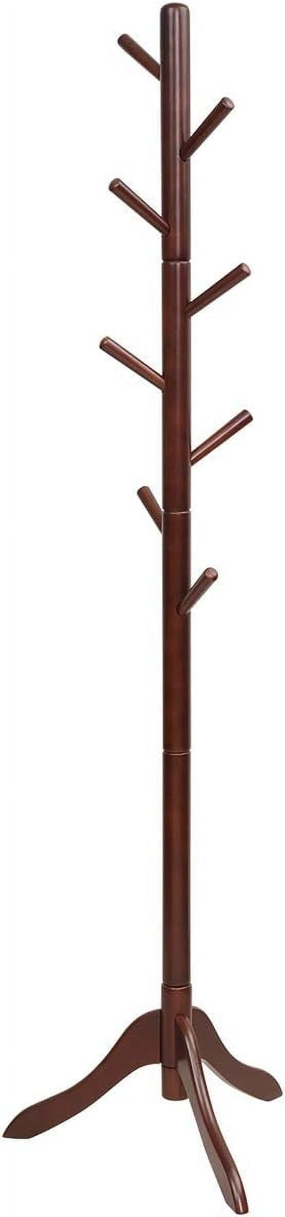 Tangkula Coat Rack Freestanding, 75 Inch Heavy Duty Metal Hanger Stand