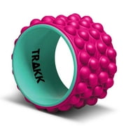 TRAKK ACCU-WHEEL Foam Roller Recovery Wheel for Muscle Pain Relief, Pink