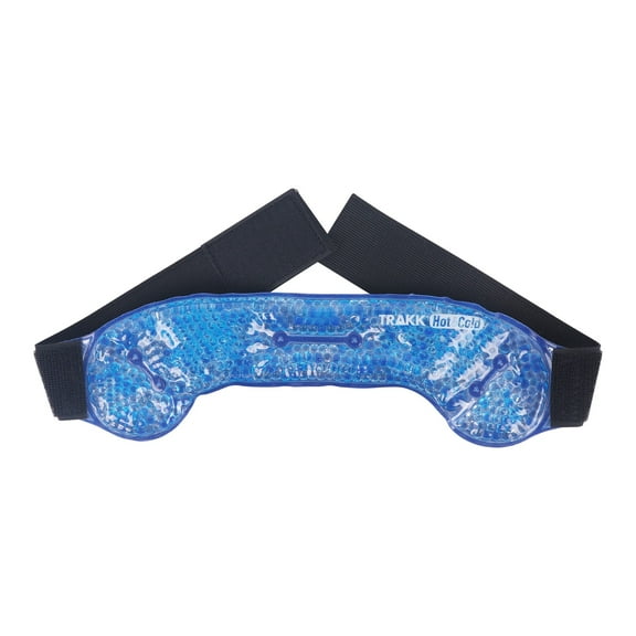 TRAKK Hot & Cold Silica Pearl Bead Therapy Head and Sinus Gel Pack with Adjustable Strap - Advanced Headache, Migraine, and Sinus Relief Solution