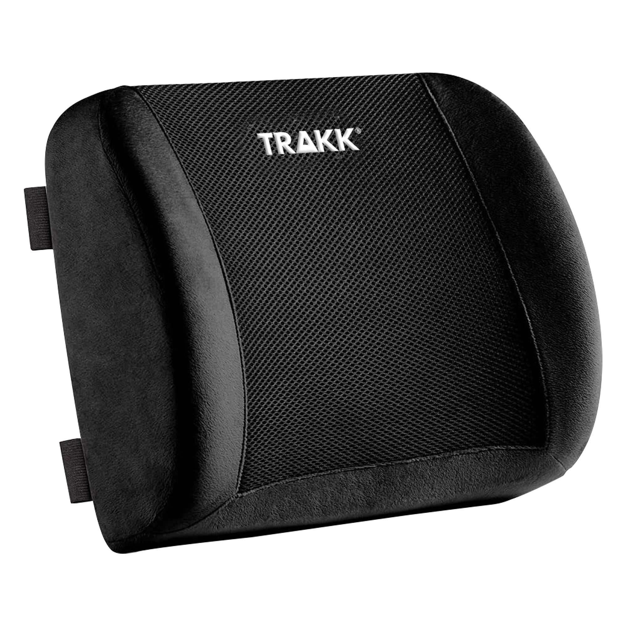 TRAKK Lumbar Head Back Support Back Rest Cushion, Black
