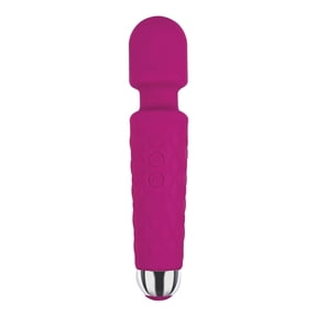TRAKK Personal Touch Go Lightweight Cordless Handheld Massager, Waterproof, Light/Pastel Red