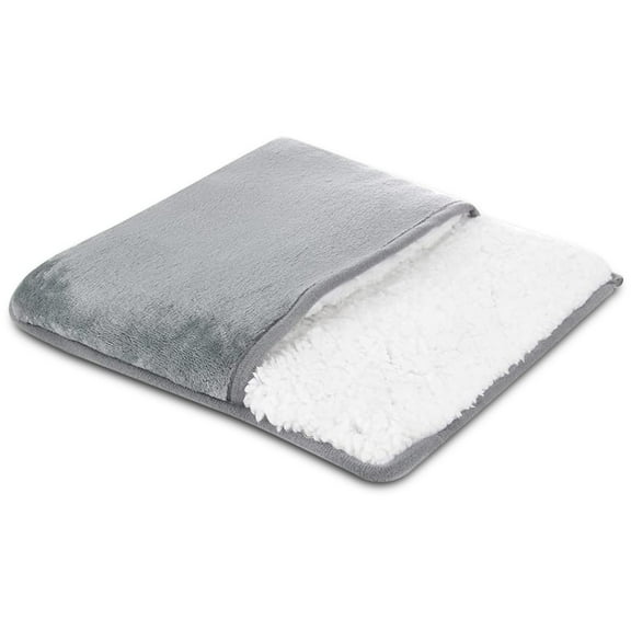 TRAKK Plush Heating Foot Warmer, Gray