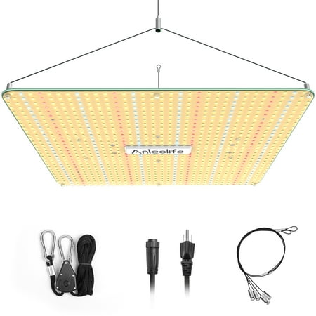 TRAMULL LED 320W Hydroponic Garden Grow Light/ Grow light for Plant,Full Spectrum Quantum Board Samsung Diodes Lamp (3x3 FT)