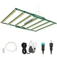 thumbnail image 1 of TRAMULL Stretchable 1000W LED Hydroponic Garden Grow Light/ Grow light for Plant  7x5ft Coverage with 2604Pcs LEDs ( Green), 1 of 8