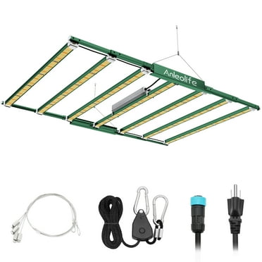 TRAMULL Stretchable 1000W LED Hydroponic Garden Grow Light/ Grow light for Plant  7x5ft Coverage with 2604Pcs LEDs ( Green)