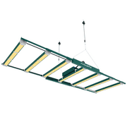 TRAMULL Stretchable 400W LED Full Spectrum Dimmable Hydroponic Garden Grow Light/ Grow light for Plant 3x5ft Coverage Green