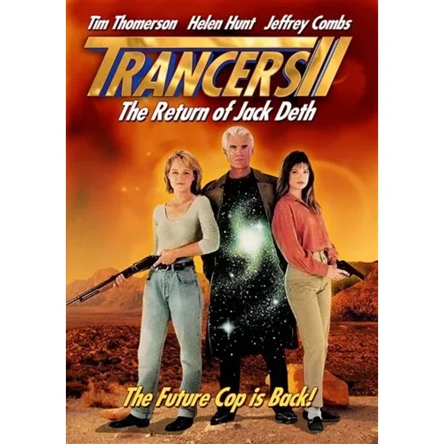 TRANCERS II 2 THE RETURN OF JACK DETH DVD Tim Thomerson Helen Hunt