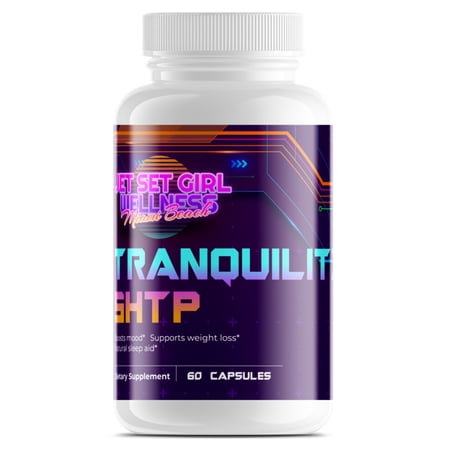 TRANQUILITY 5 HTP Amino Acid Enhance Serotonin for Relaxation Support Supplement, 60 Count
