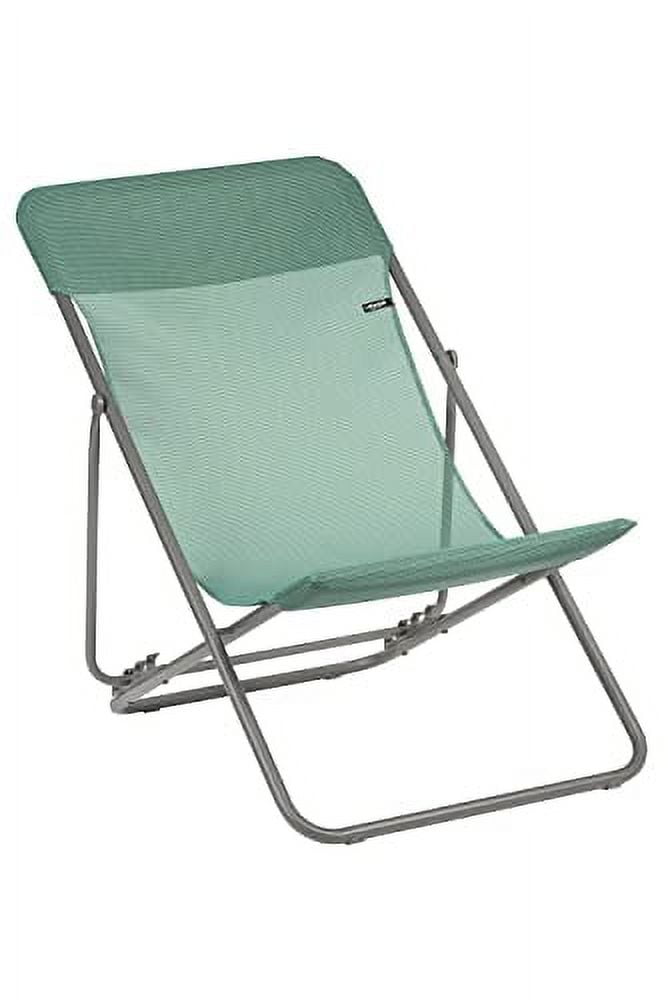 TRANSAT Folding Sling Chair, Moss Green