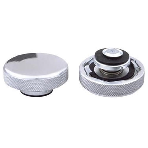 TRANSDAPT 6017 Radiator Cap - Silver