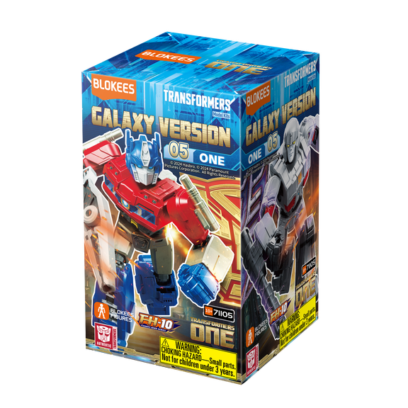 Blokees Transformer Galaxy Figure Mystery Box Version 8 One Shall Fall