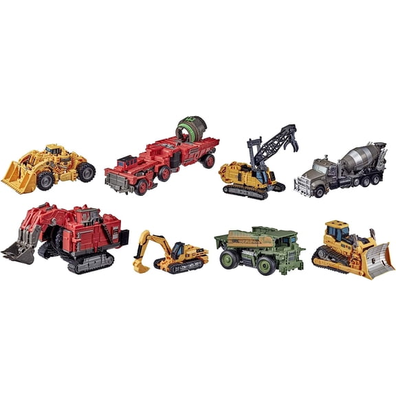 TRANSFORMER Toys Studio Series 69 Revenge of The Fallen Devastator Constructicon Action Figures 8-Pack Ages 8 and Up14" ScaleAction Figures