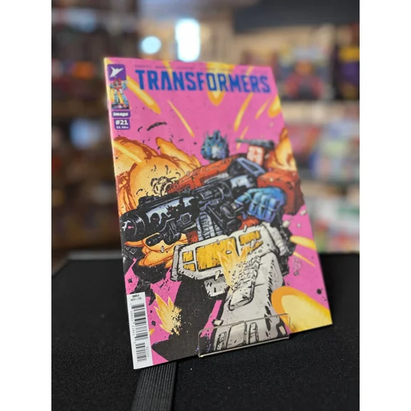 TRANSFORMERS #21 CVR B Comic Book - JORGE CORONA & MIKE SPICER VARIANT Edition (with bag & board Service)