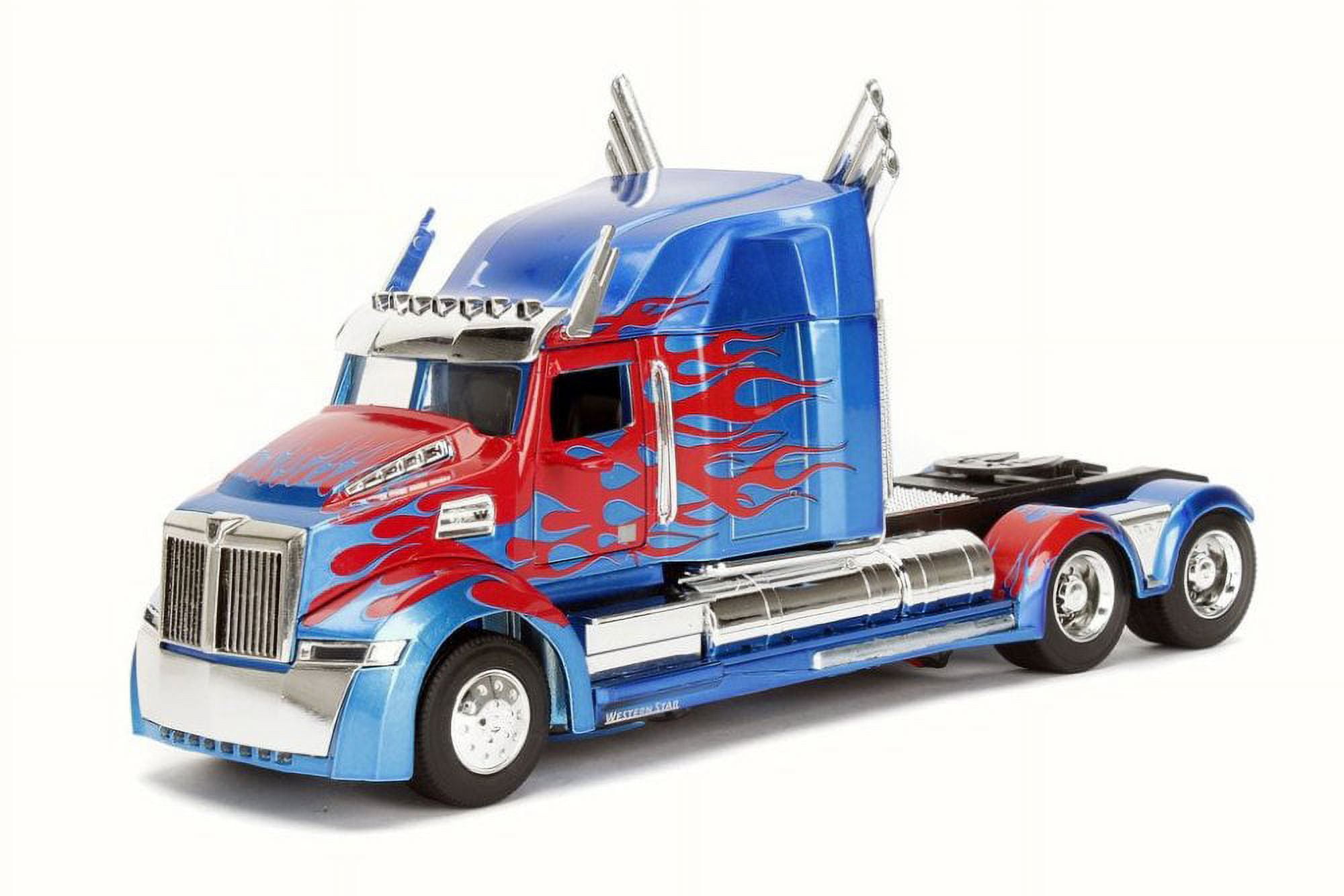 TRANSFORMERS 5 Optimus Prime, Blue w/Red - Jada 98403/12 - 1