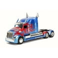 thumbnail image 1 of TRANSFORMERS 5 Optimus Prime, Blue w/Red - Jada 98403/12 - 1/24 Scale Diecast Model Toy Car, 1 of 8