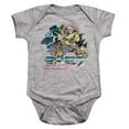 thumbnail image 1 of TRANSFORMERS ONE B127 Retro Unisex Infant Snap Suit for Baby, Athletic Heather, X-Large, 1 of 4