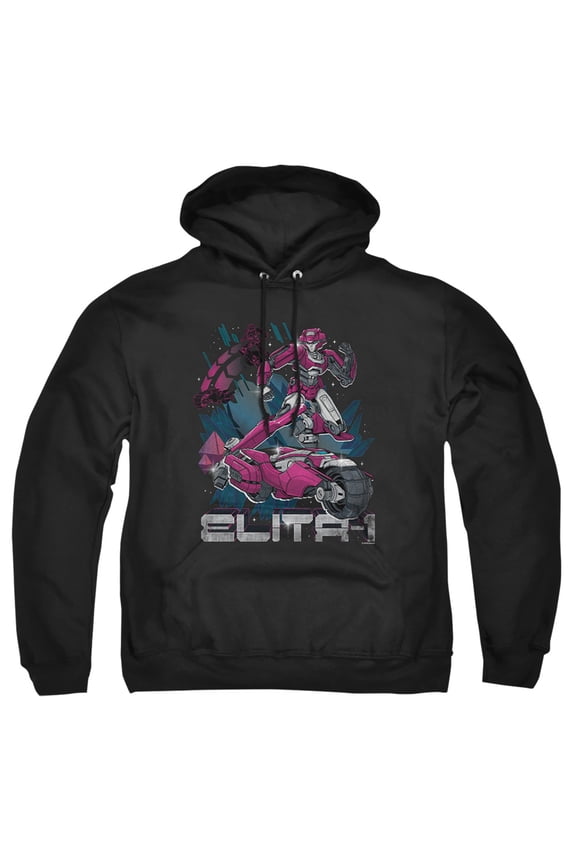 ONE Elita 1 Retro Adult Pull-Over Hoodie, Black, 4X-Large