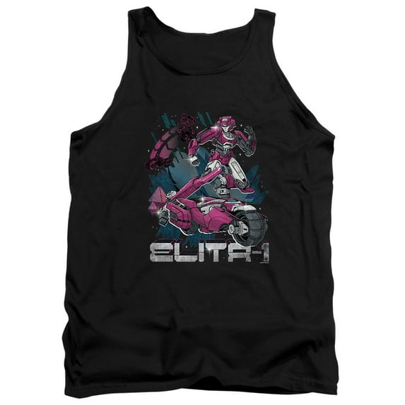 TRANSFORMERS ONE Elita 1 Retro Unisex Adult Tank Top, Black, Small