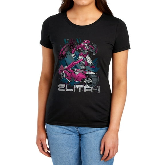 TRANSFORMERS ONE Elita 1 Retro Women's T Shirt, Black, X-Large