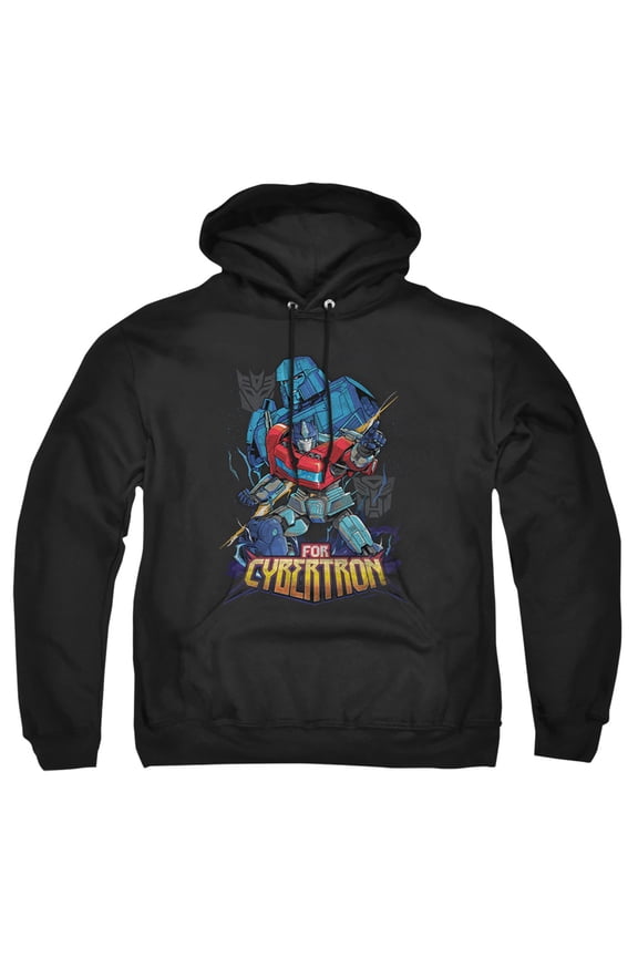 ONE For Cybertron Thunder Adult Pull-Over Hoodie, Black, X-Large