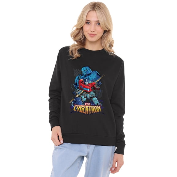 TRANSFORMERS ONE For Cybertron Thunder Women's Crew Sweatshirt, Black, Medium