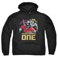 thumbnail image 1 of TRANSFORMERS ONE Group Logo Adult Pull-Over Hoodie, Black, Small, 1 of 5
