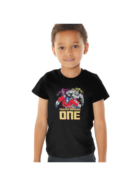 ONE Group Logo Kids T Shirt (3) for Toddler Boys and Girls, Black
