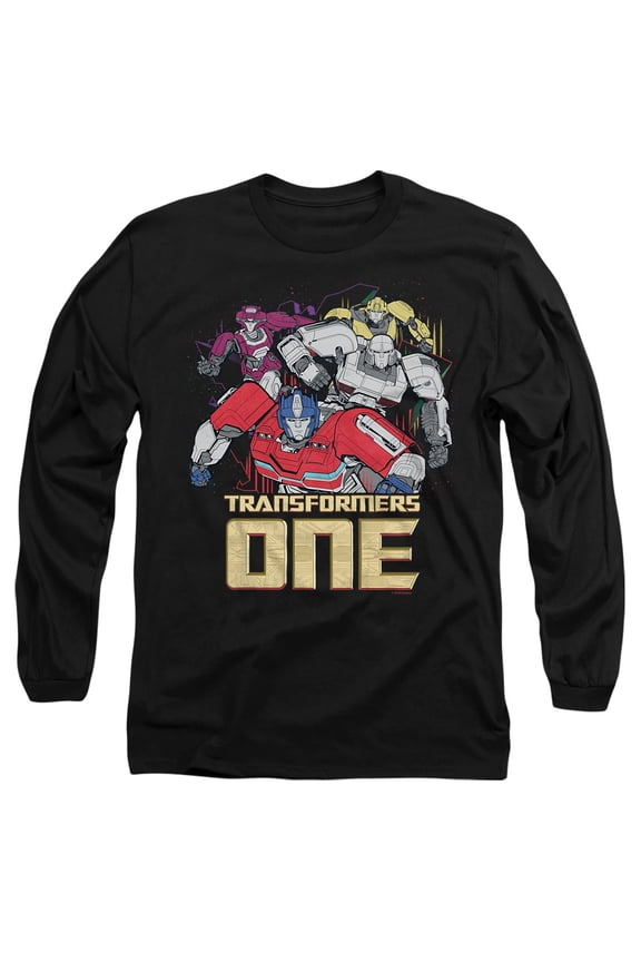 ONE Group Logo Unisex Adult Long-Sleeve T Shirt, Black, Medium