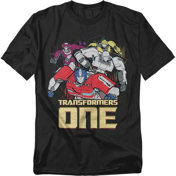 Transformers One T-Shirt Group Logo Unisex Graphic Tee for Men & Women