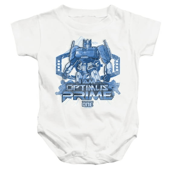 TRANSFORMERS ONE I Am Optimus Prime Unisex Infant Snap Suit for Baby, Kelly Green, Medium