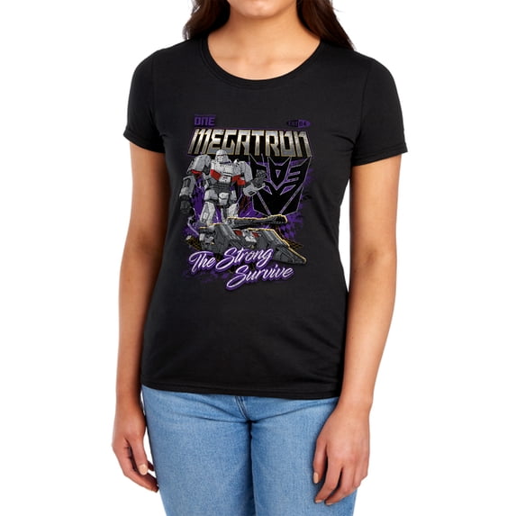 TRANSFORMERS ONE Megatron Racing Women's T Shirt, Black, 2X-Large