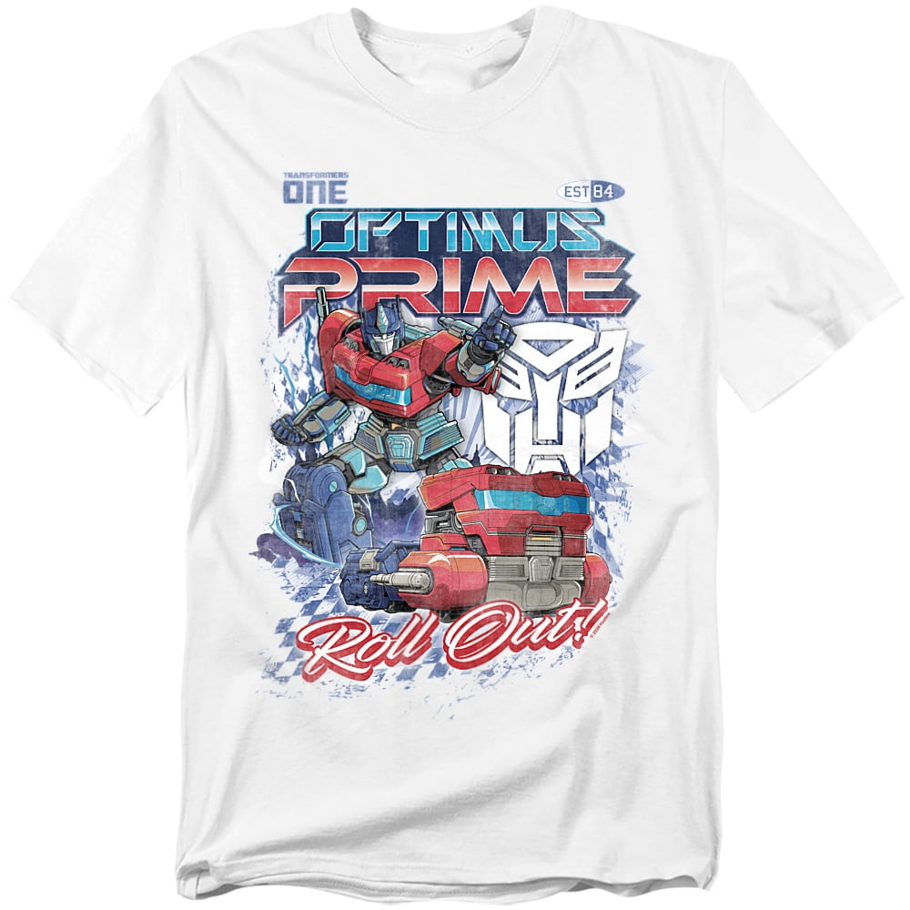 Transformers One T-Shirt Optimus Racing Unisex Graphic Tee for Men & Women