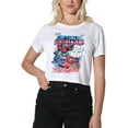 thumbnail image 1 of TRANSFORMERS ONE Optimus Racing Women's Crop Top T-Shirt, White, Medium, 1 of 5