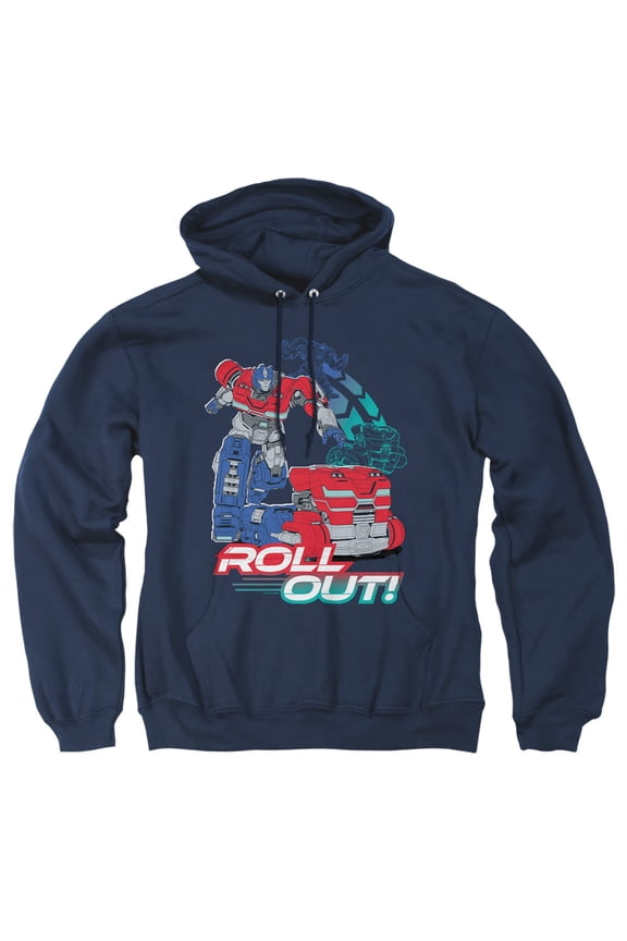 ONE Optimus Roll Out Adult Pull-Over Hoodie, Navy, 2X-Large