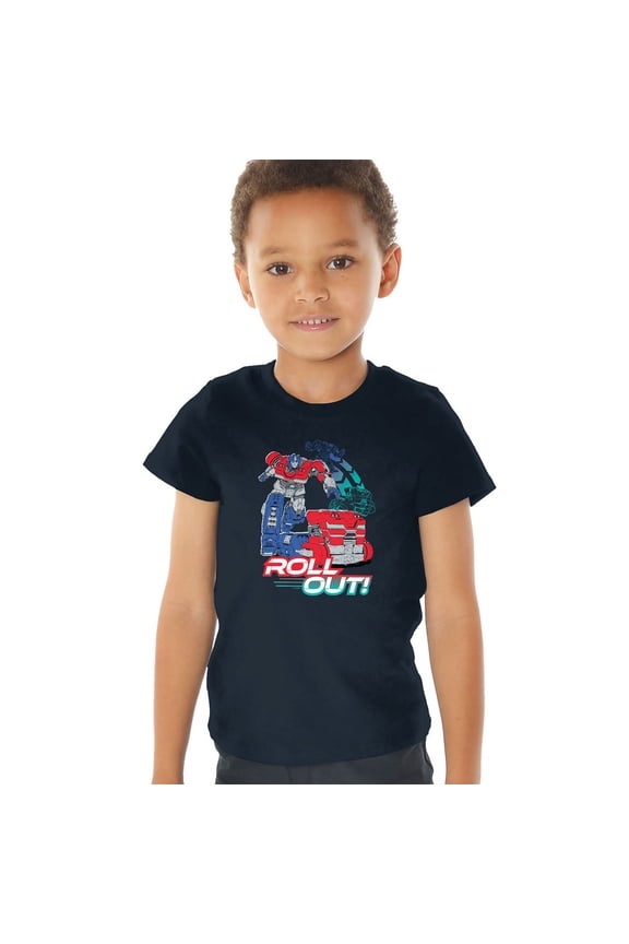 ONE Optimus Roll Out Kids T Shirt (2) for Toddler Boys and Girls, Navy