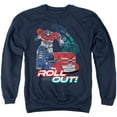 thumbnail image 1 of TRANSFORMERS ONE Optimus Roll Out Unisex Adult Crewneck Sweatshirt, Navy, 5X-Large, 1 of 5