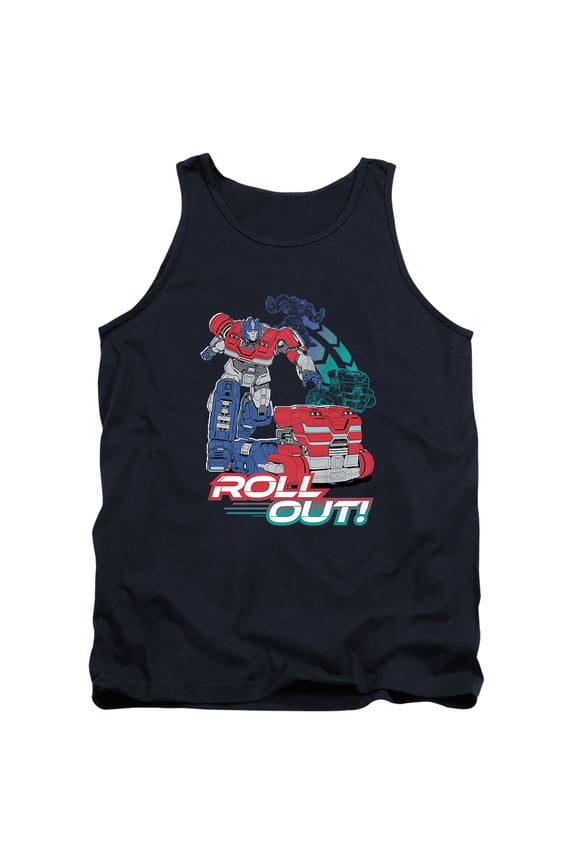 ONE Optimus Roll Out Unisex Adult Tank Top, Navy, Large