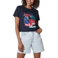 thumbnail image 1 of TRANSFORMERS ONE Optimus Roll Out Women's Crop Top T-Shirt, Navy, Medium, 1 of 5