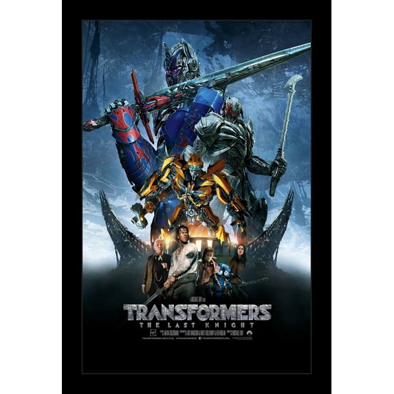 TRANSFORMERS: THE LAST KNIGHT - 11x17 Framed Movie Poster