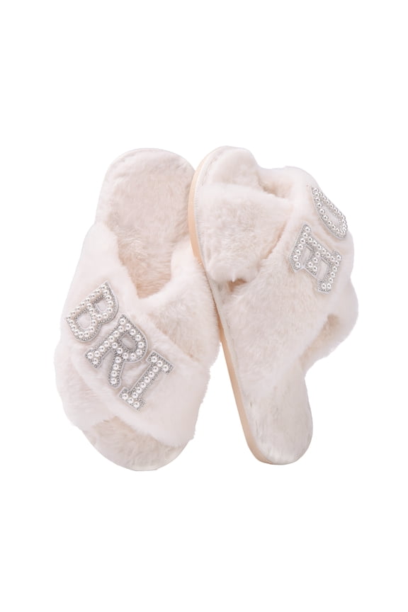 Fuzzy Open Toe Slippers for Women with Memory Foam Indoor Outdoor Comfort House Shoes for Relaxation