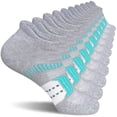 thumbnail image 1 of TRANSLINK 5 Pack Women's Ankle Socks Low Cut Breathable Mesh Cushioned Athletic Socks, 1 of 2