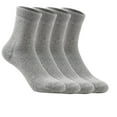 thumbnail image 1 of 4 Pairs Men Women Merino Wool Hiking Socks Thermal Warm Crew Winter Boot Sock Gift Comfy Boot Work Socks, 1 of 7