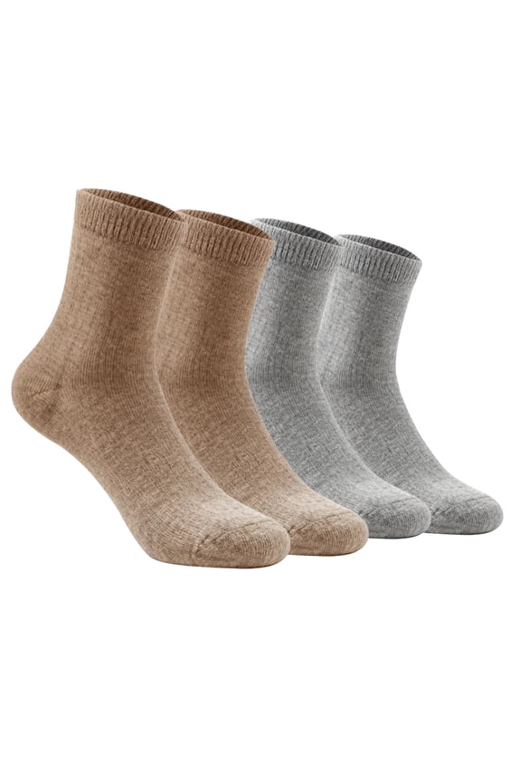 4 Pairs Men Women Merino Wool Hiking Socks Thermal Warm Crew Winter Boot Sock Gift Comfy Boot Work Socks