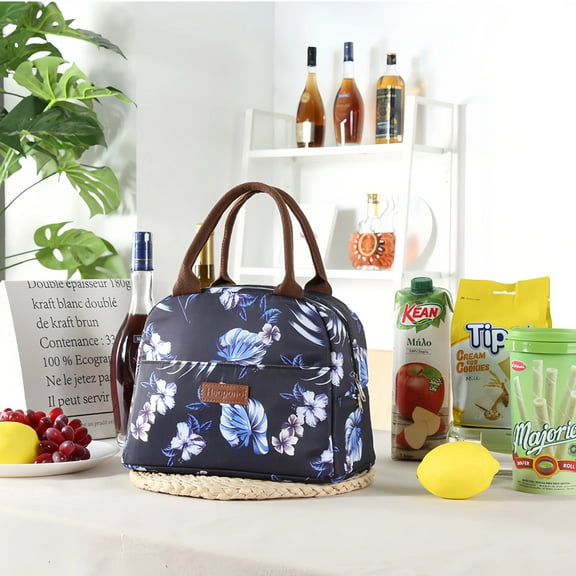 TRANSLINK Reusable Lunch Box Women Insulated Leakproof Lunchbox for Work Office Diamond