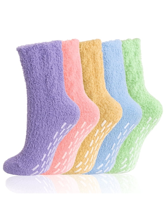 Socks for Women Cozy Non Slip Fuzzy Socks Perfect for Birthday, Mother’s Day Special Occasions