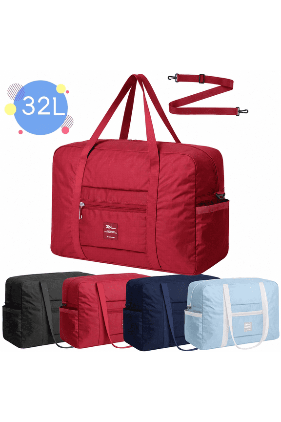 Duffle Bag for Women Lightweight Carry On Backpack Fashion Weekender Tote Handbag with Compartments