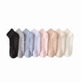 thumbnail image 1 of TRANSLINK 8 Packs Womens Ankle Fuzzy Crew Socks Non Slip Warm Cozy Winter Slipper Socks Gift Size 5-9, 1 of 8